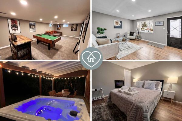 Cozy Hot Tub Escape | Pool Table + Home Theater