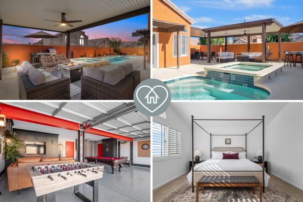 Game Room | Backyard Oasis w/ Private Pool+Hot Tub